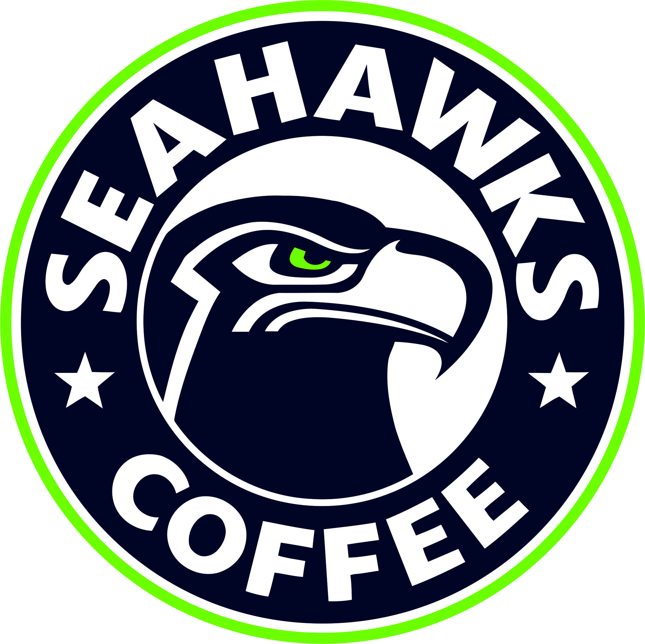 Seattle Seahawks Hipsters Logo DIY iron on transfer (heat transfer)